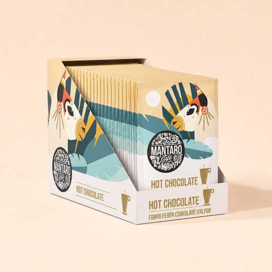 Mantaro White Hot Chocolate Powder – 10 Sachets (25g Each)